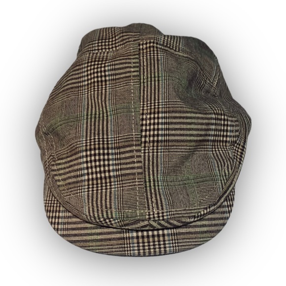 Other - Tweed Fashion Plaid Ivy Cap • Triple Distilled Paddy Stitched